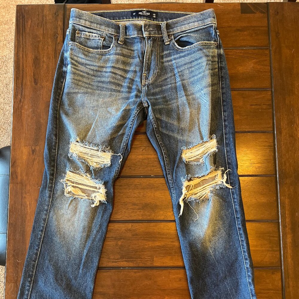 Frayed Hollister Jeans, 31*32